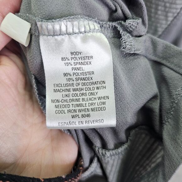 Greg Norman for Tasso Elba Gray RapiVent Activewear Polo Shirt Size Large - Picture 6 of 9